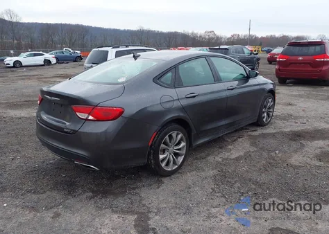 2015 Chrysler 200 S from USA, damaged, VIN 1C3CCCDG7FN610443